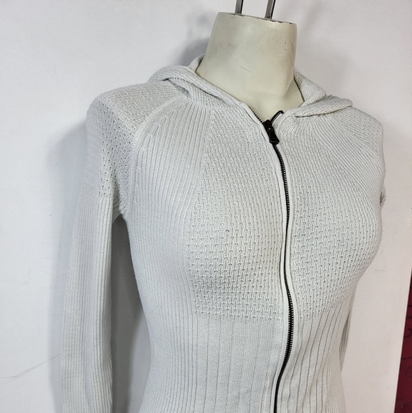 Calvin Klein Zip Up Hooded Sweater - Picture 8 of 9